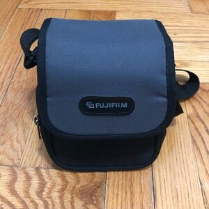 Fujifilm Padded Black & Gray Camera Case Bag With Strap One Size.